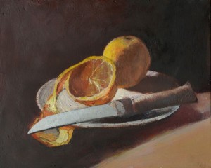 019. Narancsok késsel / Oranges with knifes                         